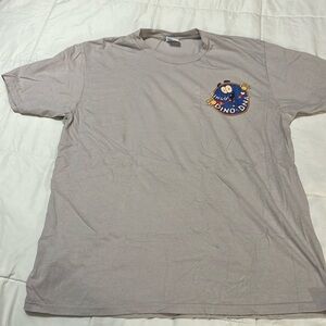 Grey short sleeve Jurassic Park DNA t shirt